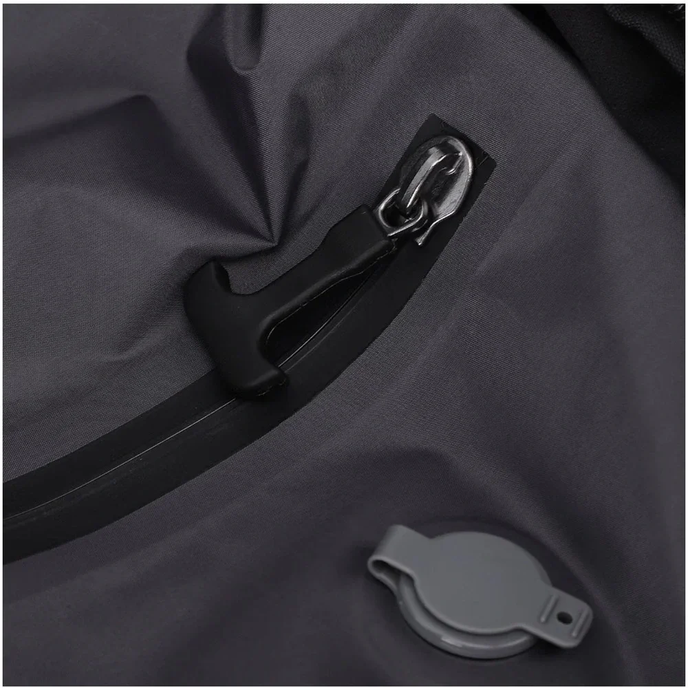 Expandable Vacuum Travel Backpack OS Black NWT TSA Lock Laptop Bag